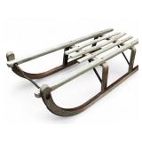Wood & Metal Vintage-Style Sled