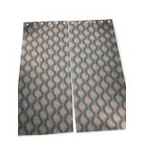 Keeco Set Of 4 Curtains With Grommets