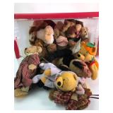 Bin Of Assorted Teddy Bears & Plush Toys