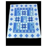 58ï¿½ï¿½x60ï¿½ï¿½ Hand Quilted Winter Throw