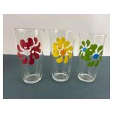 Vintage Hazel-Atlas Pinwheel Flower Glasses