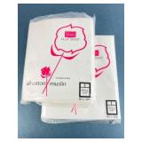 Sears All Cotton Muslin Flat Sheets -2