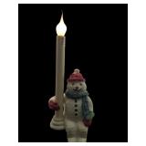 Vtg Cresswell Collectibles Snowman Lamp