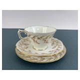 Royal Crown Derby Floral Garland Tea Set