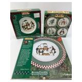 Debbie Mumm Winter Follies Plates & Platter
