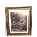 Thomas Kinkade Style Framed Print 24 3/4 X 29