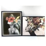 Marmont & Signed Floral Wall Art Set