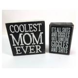 Designs By Kathy Wooden Box Signs