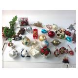 Large Tub Of Christmas Decor & Ornaments