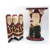 Santa Stand & Folding Decor Set