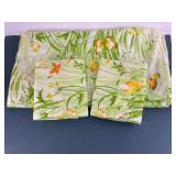 Vintage Queen Flat Sheet & Pillowcases