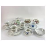 Porcelain Cups & Saucers