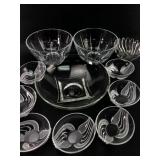 Kroger & Clear Glass Bowls Lot