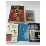 5 Books On Antiques & Military Items