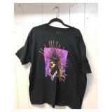 WWE Authentic XXL Black Graphic T-Shirt