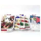 Christmas Ornaments & Storage Container