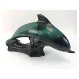 Ceramic Dolphin Sculpture