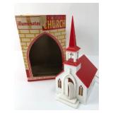 Illuminated Plastic Church By World Wide