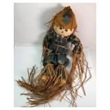 26ï¿½ Rag Doll With Straw & Plaid Outfit