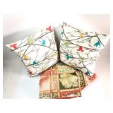 Pillows & Tablecloth With Patterns