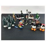 Holiday Decor With Disney & Village Figures