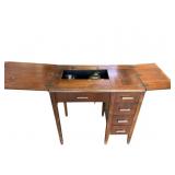 Kenmore Sewing Machine Cabinet & Accessories