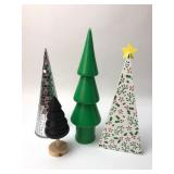 Decorative Holiday Tree Figures