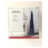 Celebrate It 5ft Blue & Green Tinsel Tree