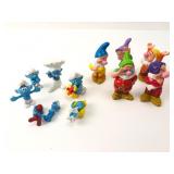 Smurfs & Seven Dwarfs Figurines