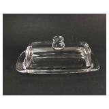 Glass Butter Dish With Lid 7.5 X 3.5ï¿½