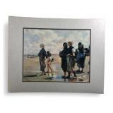 John Singer Sargent Oyster Gathering Art Print