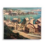 Henry Gasser Peaceful Harbor Print 20ï¿½24 Inches