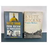 Notre Dame & Knute Rockne By Francis Wallace