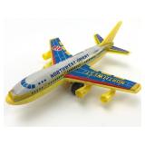 Vtg Northwest Orient Tin Litho Boeing 747 Toy