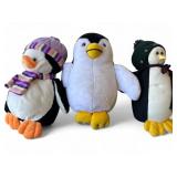 Penguin Plush Trio