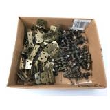 Brass Hinges & Assorted Hardware