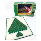 Animated Snoring Mrs. Claus & Christmas Tree Decor