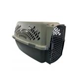 Plastic Pet Carrier With Wire Door