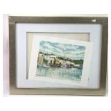 Anita Symonds From Hunterï¿½s Wharf Print 20ï¿½16