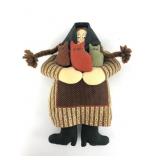P. Brunner ï¿½85 Cloth Doll With Cats
