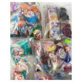 Ty Beanie Babies McDonalds Lot W/ Bin