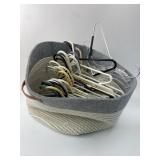 13ï¿½ï¿½ Tall Laundry Basket With Hangers