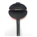 Red Double-Sided Hinged Omlette Pan