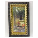 Framed Floral Print By Unknown Artist