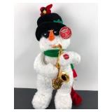 Galerie Musical Plush Snowman With Saxophone 18´´