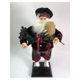 St. Nicholas Square Scottish Santa Figurine