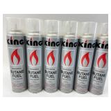 King Universal Butane Fuel 6 Cans