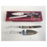 2-Pc Hostess Set With Acrylic Handles