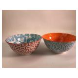 Certified International Modern Ceramic Rice Bowls