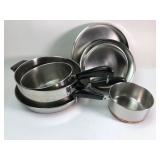 Revere Ware Stainless Steel Cookware Set